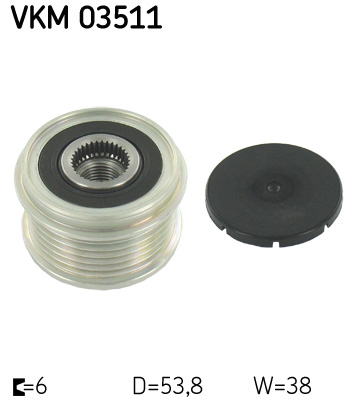Sistem roata libera, generator VKM 03511 SKF